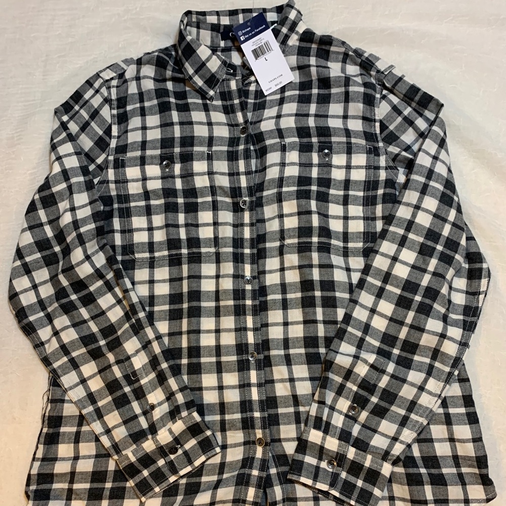 Chaps button down long sleeve shirt